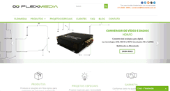 Desktop Screenshot of flexmedia.com.br